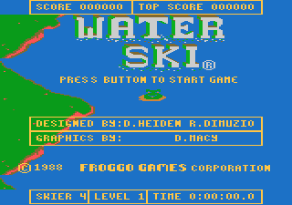 Water Ski screenshot 4 for Atari 7800